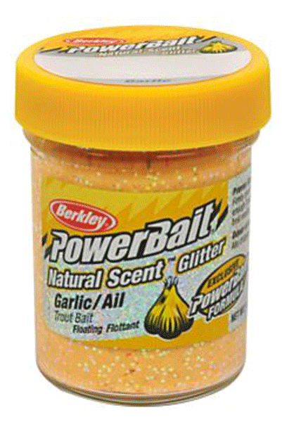 BERK POWER YELLOW TROUT BAIT GARLIC - for sale