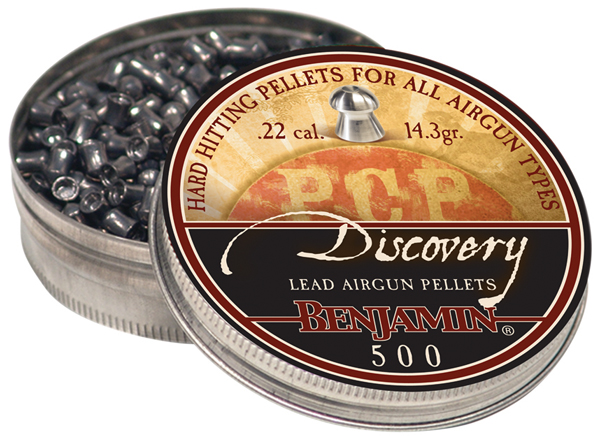 BENJ PELLET .22 POINTED 500/PK - for sale