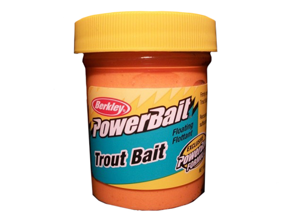 BERK POWER FLO ORNG TROUT BAIT - for sale