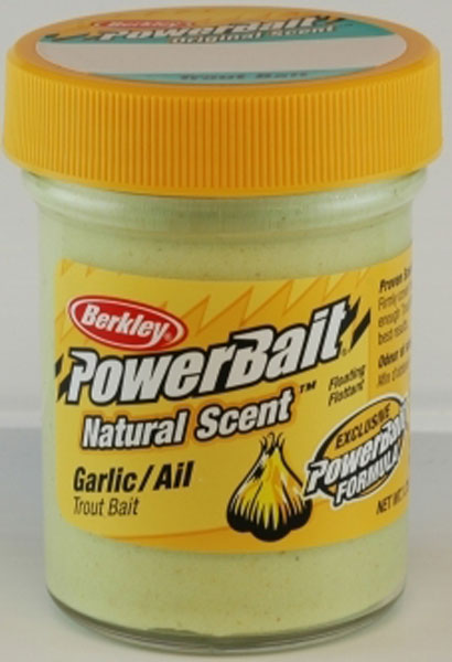 BERK POWER NATURAL GARLIC TROUTBAIT - for sale