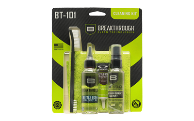 BREAKTHROUGH BASIC KIT 2OZ SOLVT & OIL MICRO TWL NYLON BR - for sale