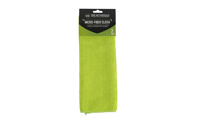 BREAKTHROUGH GREEN MICROFIBER TOWEL 2-PACK - for sale