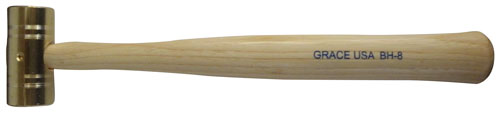 GRACE USA HAMMER 8 OZ BRASS - for sale