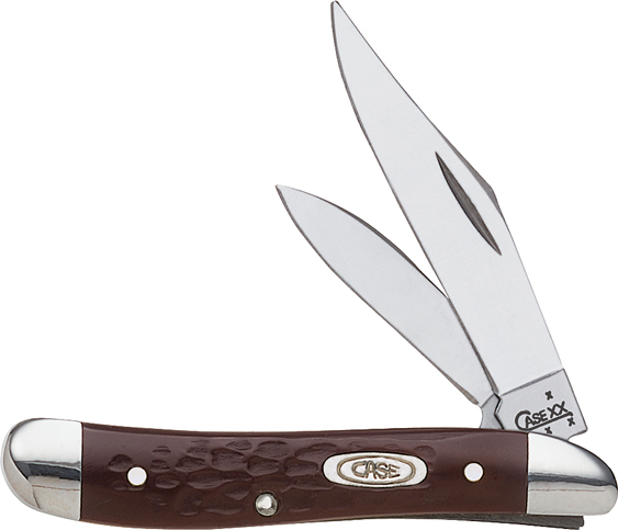 CASE P-NUT 2BL 27/8" BROWN - for sale