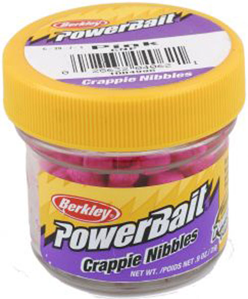 BERK CRAPPIE NIBBLES 1OZ PINK - for sale