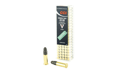 CCI GREEN TAG 22LR 40GR LEAD-RN 1070FPS 100RD 50BX/CS - for sale