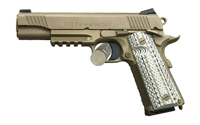 COLT GOVERNMENT CQB 45ACP 5" 8RD TWO TONE NIGHT SIGHT - for sale