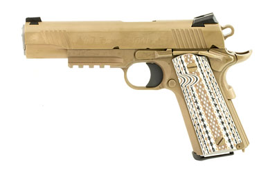 COLT M45A1 GOVERNMENT 45ACP 5" 7RD WITH RAIL FDE - for sale