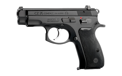 CZ 75 COMPACT 50TH ANNIVERSARY 9MM FS 15RD BLACK POLYCOTE - for sale