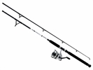 DAIWA WAVE 2PC 7' SW SPIN COMBO - for sale