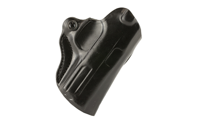 DESANTIS MINI SCABBARD HOLSTER RH OWB LEATHER 380 SHLD EZ BLK - for sale