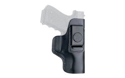 DESANTIS INSIDER HOLSTER IWB RH LEATHER GLK 17,22,20,21 BLK - for sale