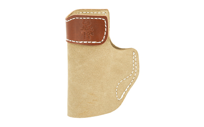 DESANTIS SOFT TUCK HOLSTER IWB RH LEATHER SHIELD 9/40/45 NAT - for sale