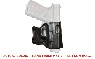 DESANTIS E-GAT SLIDE HOLSTER OWB RH LEATHER SIG P365 BLACK - for sale