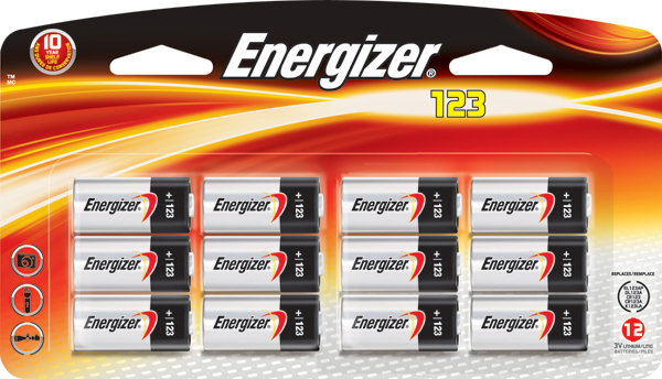 ENER SPECIALTY BATT 123 12PK - for sale