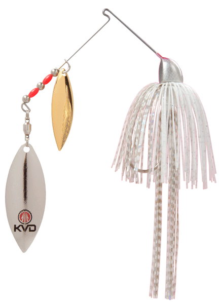 SK KVD SPINNERBAIT 1/2 SUPER WHT - for sale