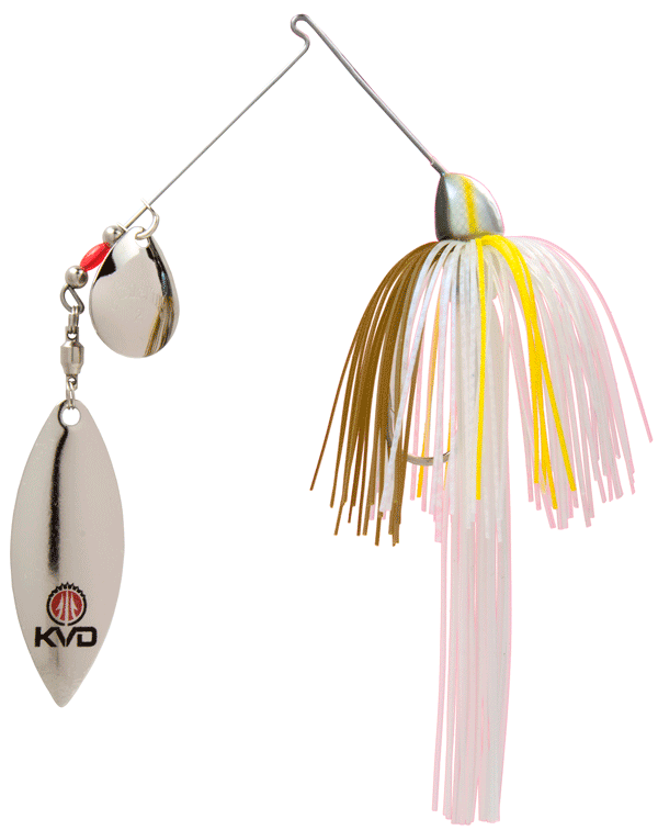 SK KVD SPINNERBAIT 3/8 SXYBLUBK HER - for sale