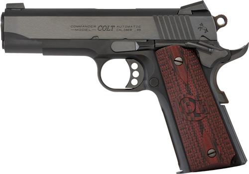 COLT LIGHTWEIGHT COMMANDER 9MM 4.25" 8RD ANODIZE BLUED - for sale