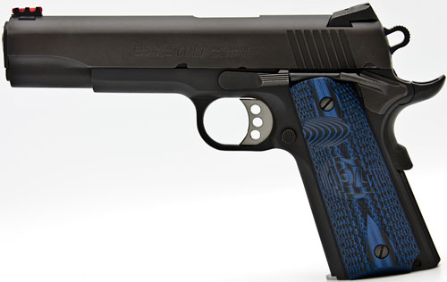 COLT COMPETITION 45ACP 5" 8RD BLUED BLUE G10 GRIPS - for sale