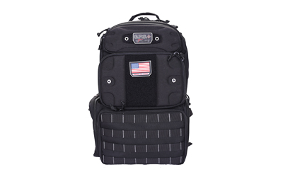 GPS TACTICAL RANGE BACKPACK TALL W/WAIST STRAP BLACK NYLON - for sale