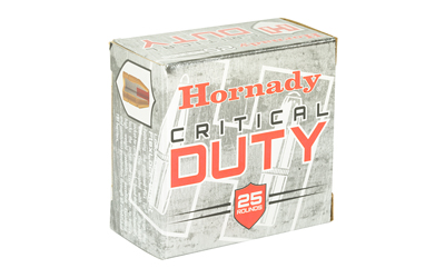 HORNADY CRITICAL DUTY 9MM LUGER +P 124GR 25RD 10BX/CS - for sale