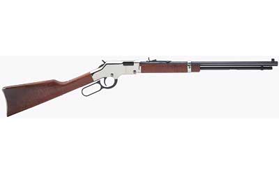 HENRY GOLDEN BOY SILVER 22WMR 20.5" OCTAGON WALNUT - for sale