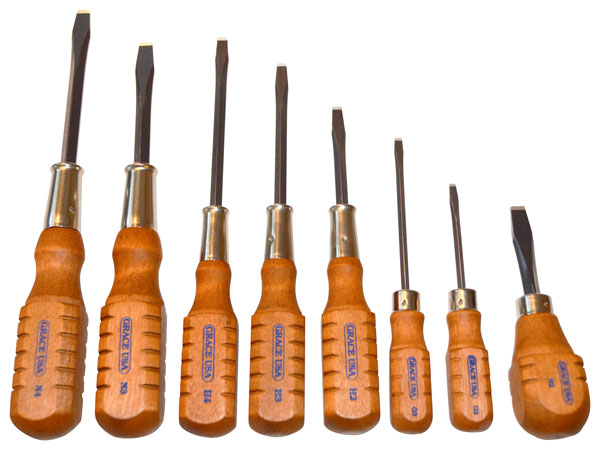 GRACE USA SCREWDRIVER SET ORIGINAL GUN CARE SET OF 8 - for sale