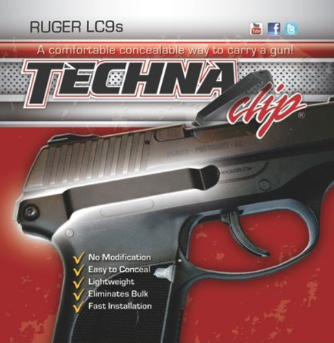 TECHNA CLIP BELT CLIP RUGER LC9S RS - for sale