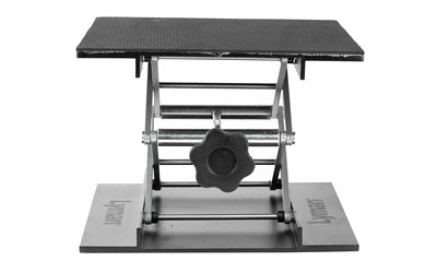 LYMAN SHOOTING BENCH BAG JACK SCISSOR ADJUSTABLE PLATFORM - for sale