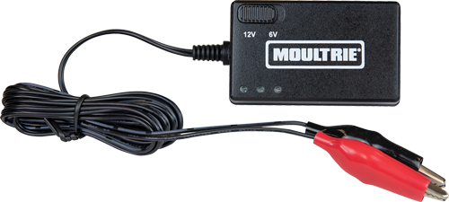 moultrie feeders - 6V/12V Battery Charger -  for sale
