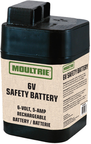 moultrie feeders - 6V Rechargeable Safety Battery -  for sale