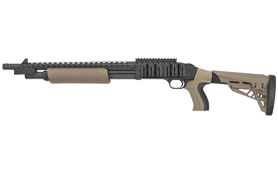 MOSSBERG 500 ATI TACTICAL 12GA 3" 18.5" 6RD BLUED/FDE (TALO) - for sale