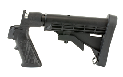 MOSSBERG STOCK FLEX 6-POSITION STOCK BLACK SYN W/RECOIL PAD - for sale
