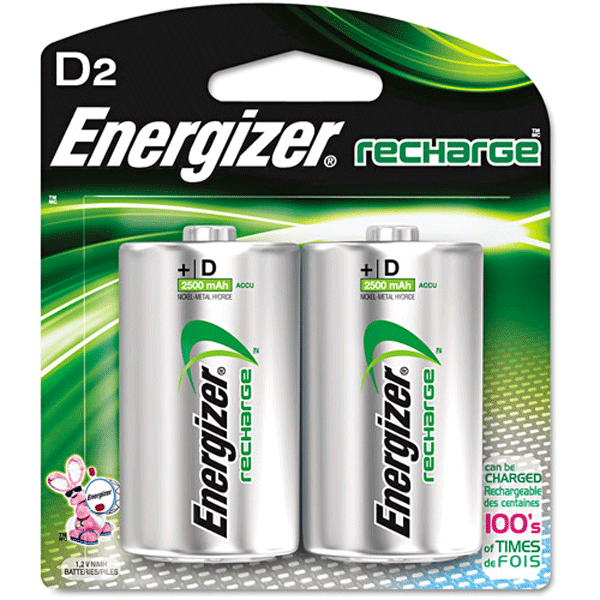 ENER RECHARGE BATTERIES D2PK - for sale