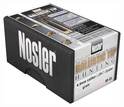 NOSLER 6.5MM 120GR 50CT - for sale