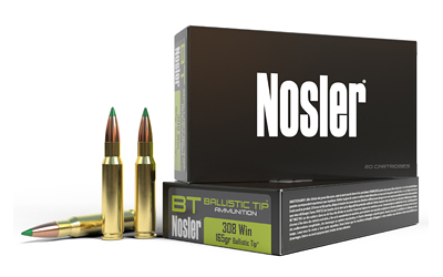 NOSLER BT 308 WIN 165GR BALLISTIC TIP 20RD 10BX/CS - for sale