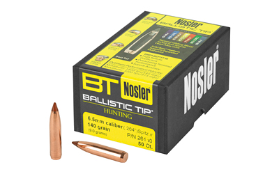NOSLER 6.5MM 140GR 50CT - for sale