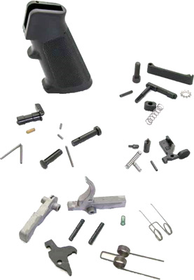 AND AR15 LOWER PARTS KIT W/PST GRIP - for sale