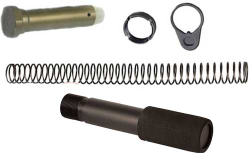 J&E PISTOL BUFFER TUBE COMBO KIT BLACK - for sale