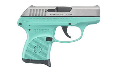 RUGER LCP 380ACP 6-SHOT FS SS/SLIDE TURQUOIS FRM (TALO) - for sale