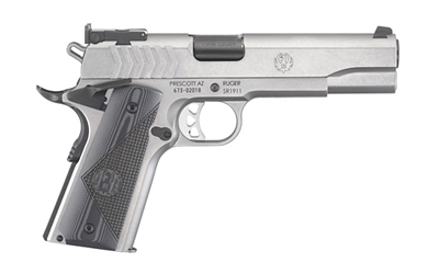 RUGER SR1911 TARGET 9MM 9-SHOT STAINLESS G10 GRIPS - for sale