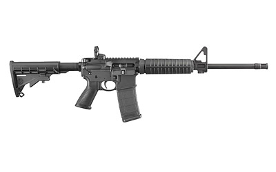 RUGER AR556 223 30-SHOT BLACK SIX POSITION STOCK - for sale