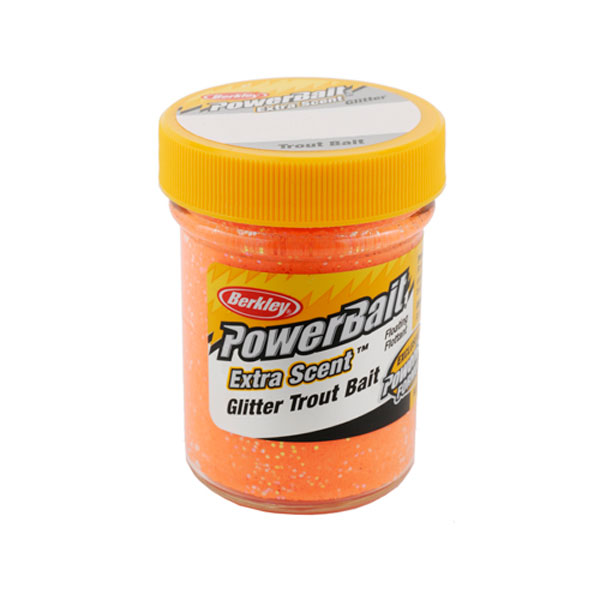BERK POWER FLO ORNG GLTR TROUT BAIT - for sale