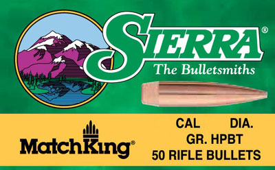 SIERRA MATCHKING .264 150GR 100CT - for sale