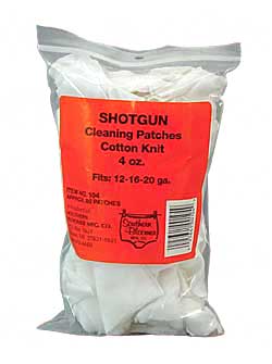 SOUTHERN BLOOMER SHOTGUN CLEANING PATCH 3"X3" 85-PACK - for sale