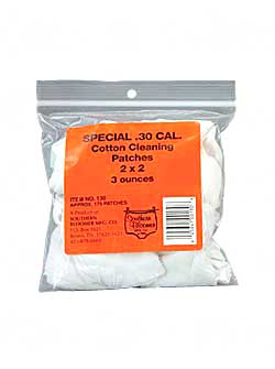 SOUTHERN BLOOMER .30 CALIBER CLEANING PATCH 175-PACK - for sale
