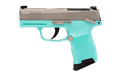 SIG P365 MIC COMP 380ACP 3.1" XRAY3 OR (2)10RD ROB EGG/NICK - for sale
