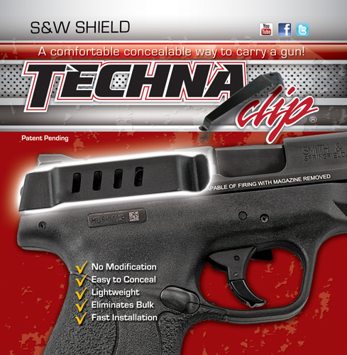 TECHNA CLIP BELT CLIP MP SHIELD RS - for sale