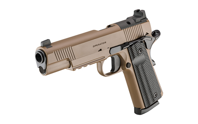 SPRINGFIELD 1911 OPERATOR AOS 45 ACP 5" 8RD COYOTE THREADED - for sale