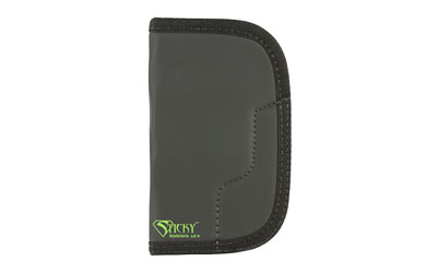 STICKY HOLSTERS LARGE REVOLVER UP TO 4" BARREL RH/LH BLACK - for sale